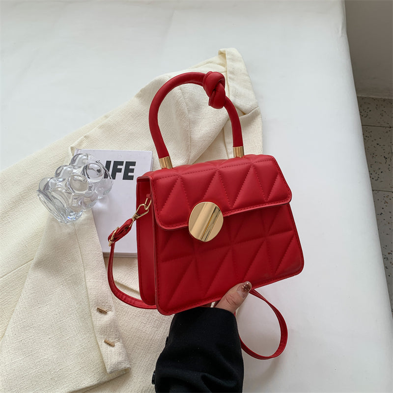 Petit sac à main femme au design géométrique