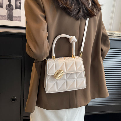 Petit sac à main femme au design géométrique