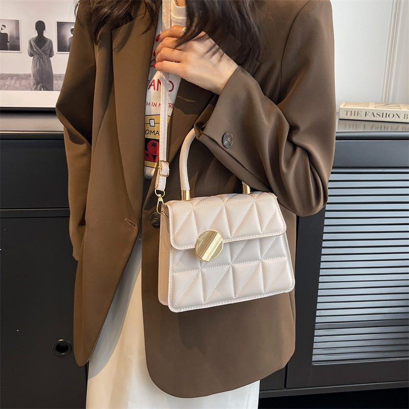 Petit sac à main femme au design géométrique