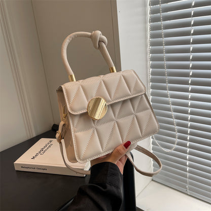 Petit sac à main femme au design géométrique