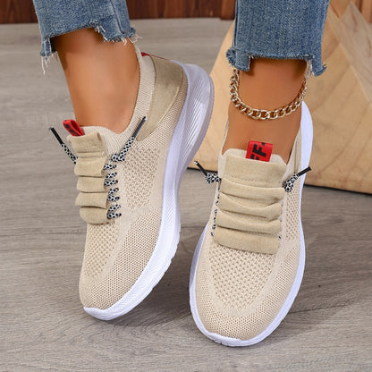 Baskets en maille respirante